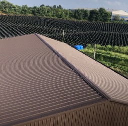 칼라강판 지붕공사